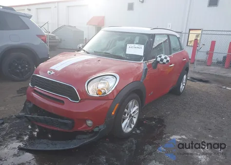 2014 Mini Countryman Cooper S from USA, damaged, VIN WMWZC5C55EWP41653